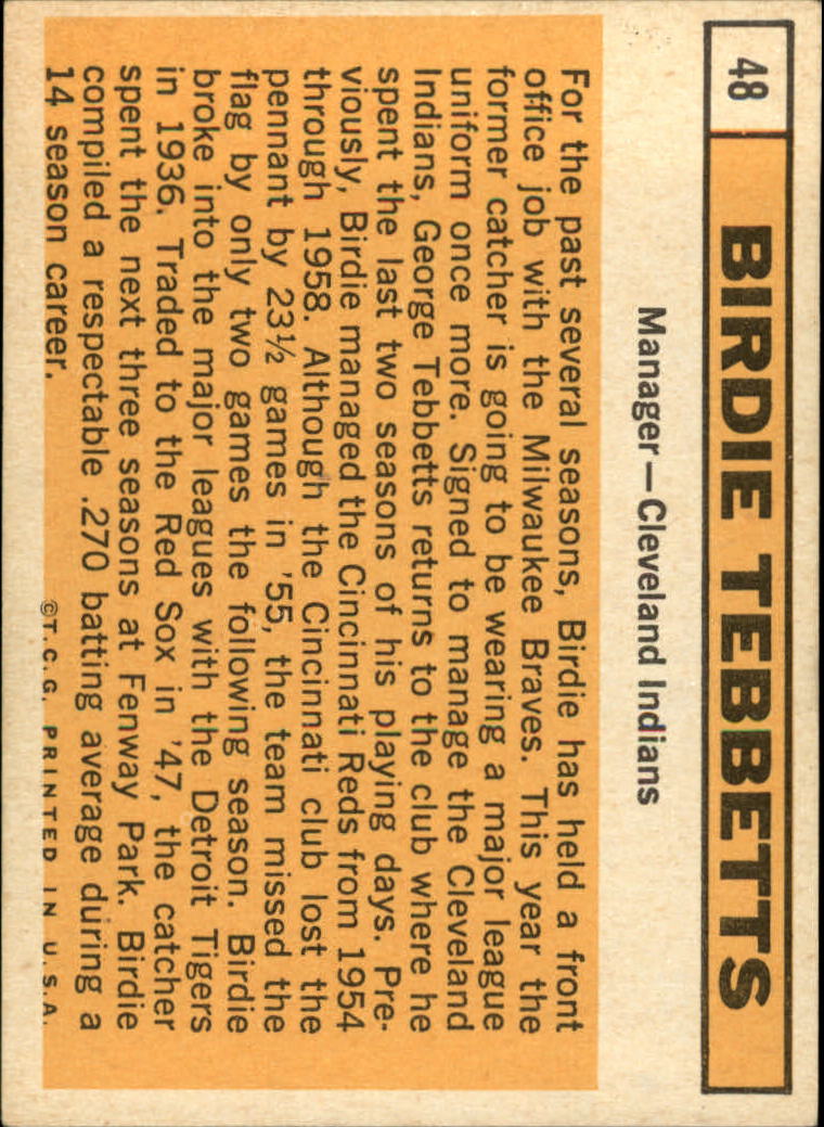 1963 TOPPS BASEBALL ASSORTED SINGLES U-PICK #2-73 - Picture 301 of 483