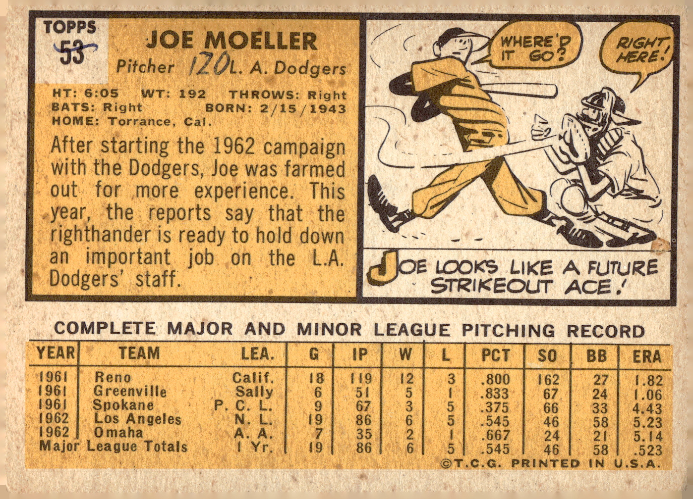 1963 TOPPS BASEBALL ASSORTED SINGLES U-PICK #2-73 - Picture 341 of 483