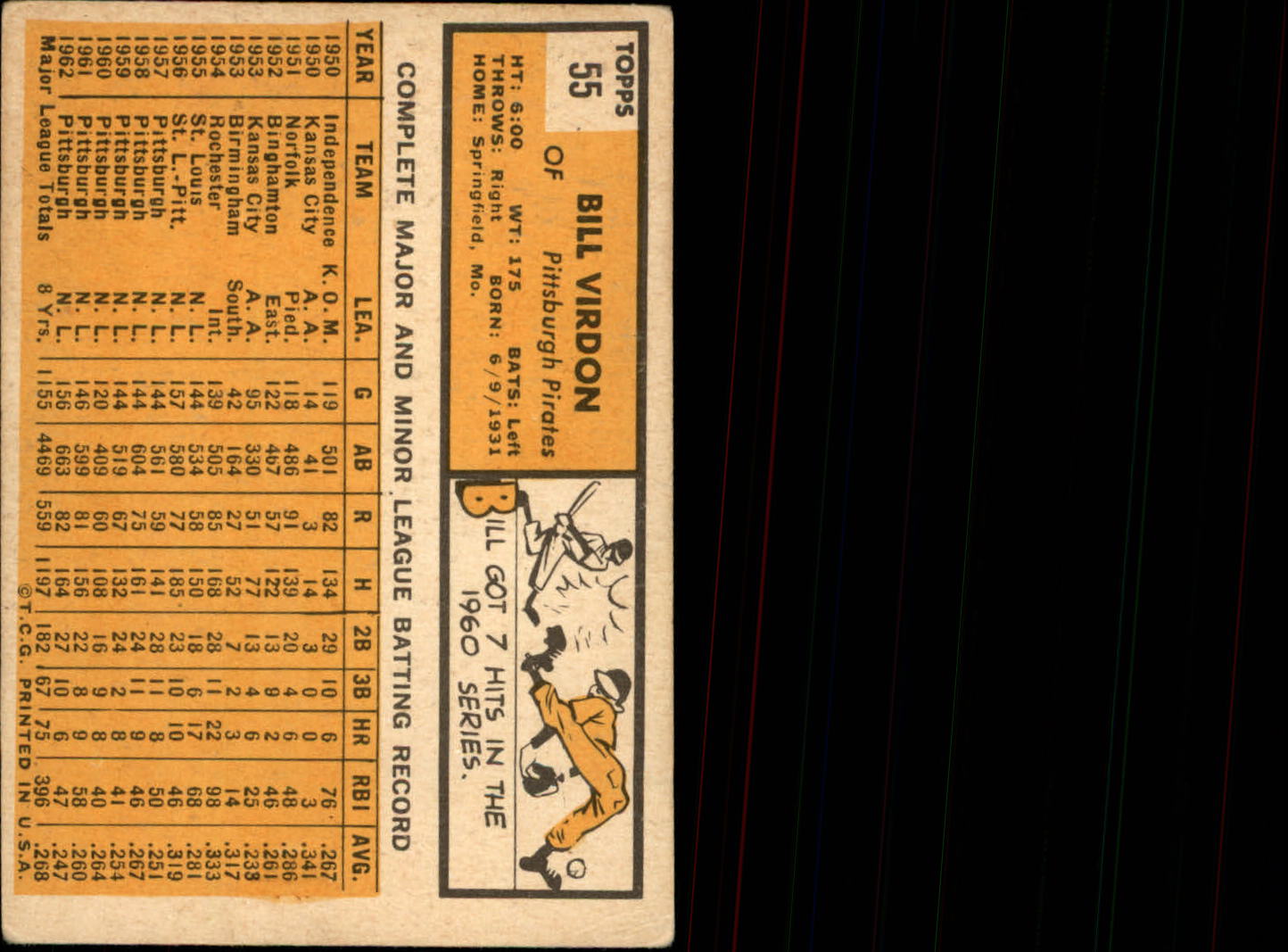 1963 TOPPS BASEBALL ASSORTED SINGLES U-PICK #2-73 - Picture 359 of 483