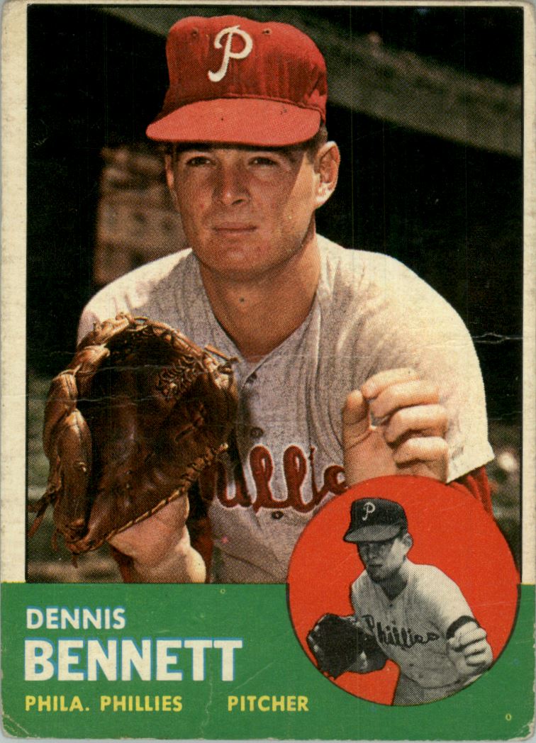 1963 Topps #56 Dennis Bennett RC