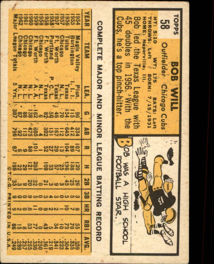 1963 TOPPS BASEBALL ASSORTED SINGLES U-PICK #2-73 - Picture 385 of 483