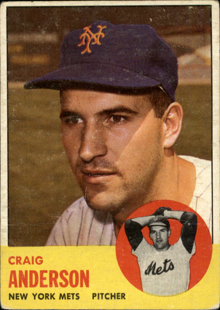 1963 TOPPS BASEBALL ASSORTED SINGLES U-PICK #2-73 - Picture 390 of 483