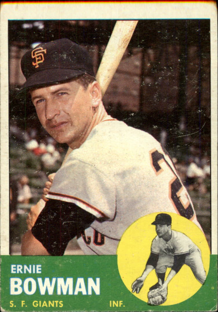 1963 TOPPS BASEBALL ASSORTED SINGLES U-PICK #2-73 - Picture 400 of 483