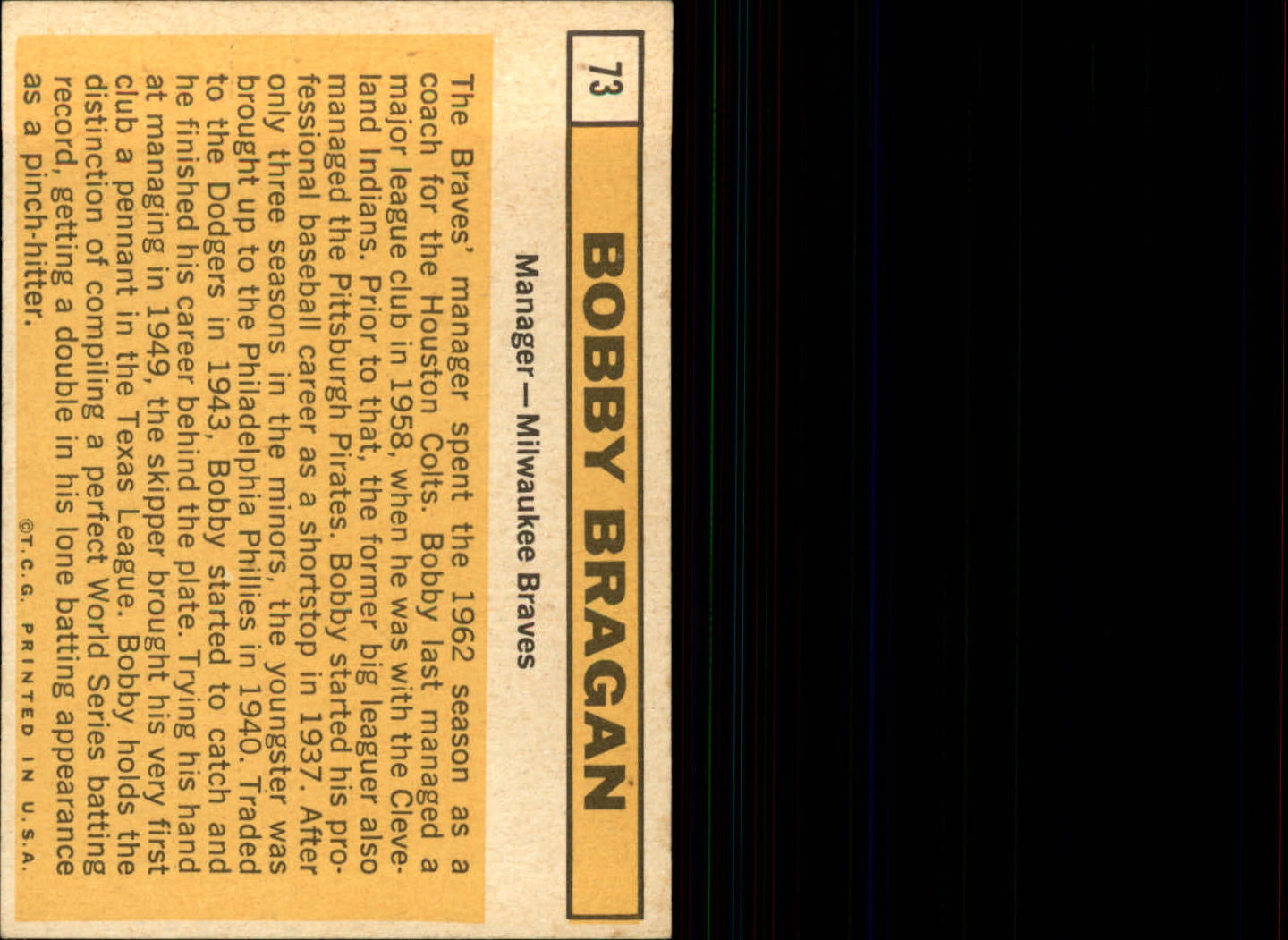 1963 TOPPS BASEBALL ASSORTED SINGLES U-PICK #2-73 - Picture 481 of 483