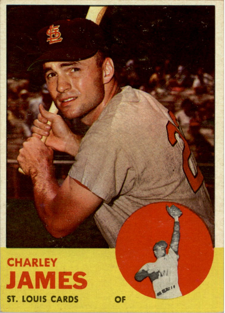 1963 Topps #83 Charley James