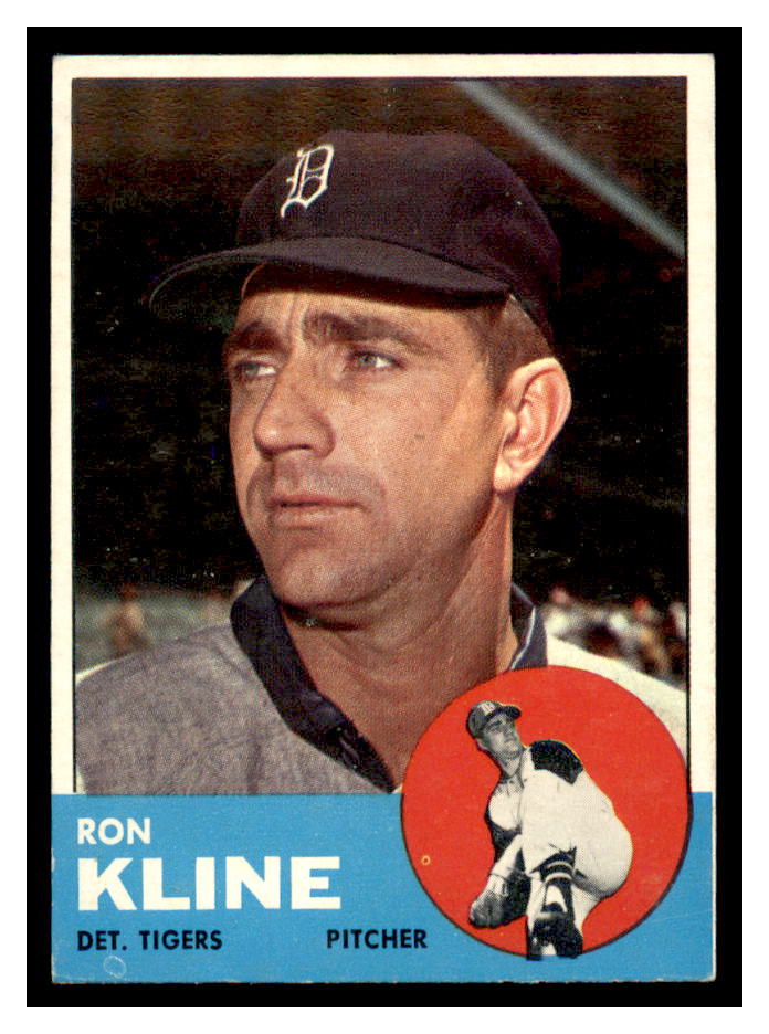 1963 Topps #84 Ron Kline