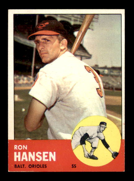 1963 Topps #88 Ron Hansen