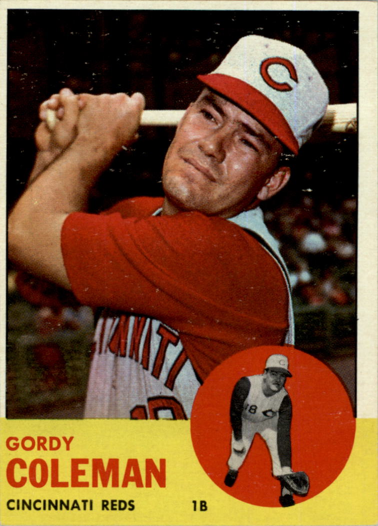 1963 Topps #90 Gordy Coleman