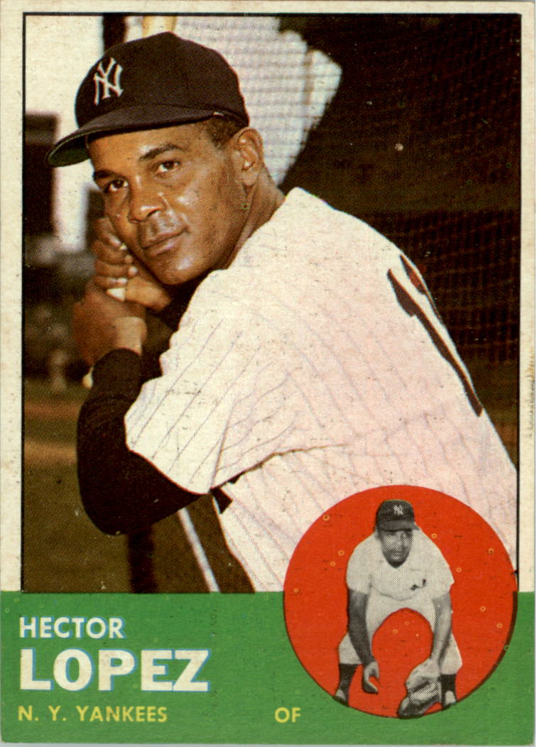 1963 Topps #92 Hector Lopez