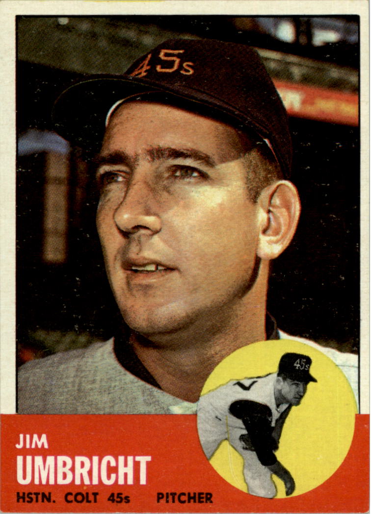 1963 Topps #99 Jim Umbricht