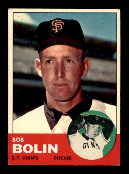 1963 Topps #106 Bobby Bolin