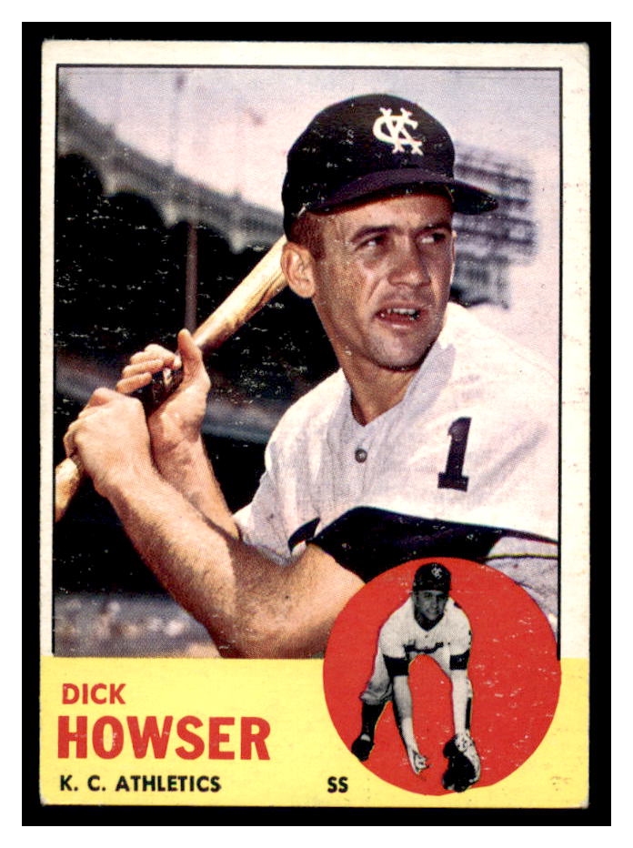 1963 Topps #124 Dick Howser