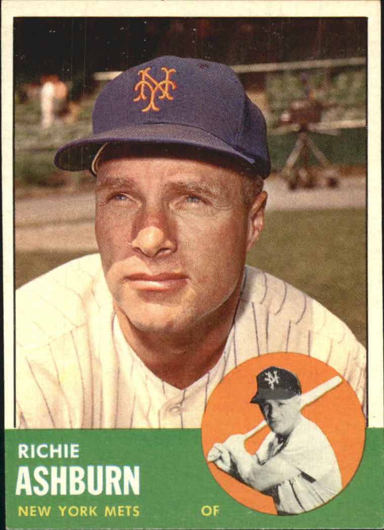1963 Topps #135 Richie Ashburn