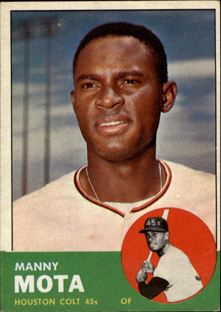 1963 Topps #141 Manny Mota RC