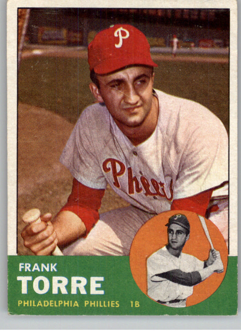 1963 Topps #161 Frank Torre