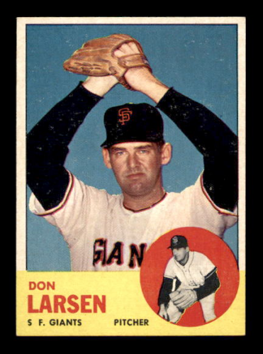 1963 Topps #163 Don Larsen