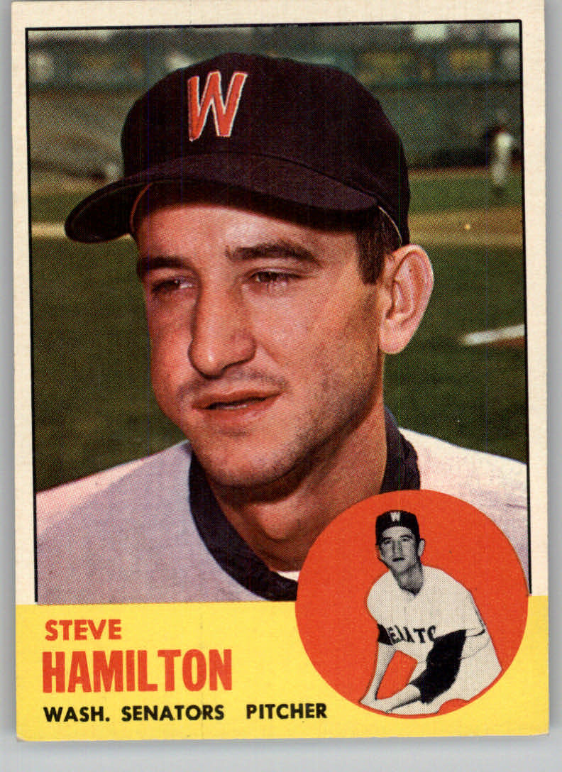 1963 Topps #171 Steve Hamilton RC