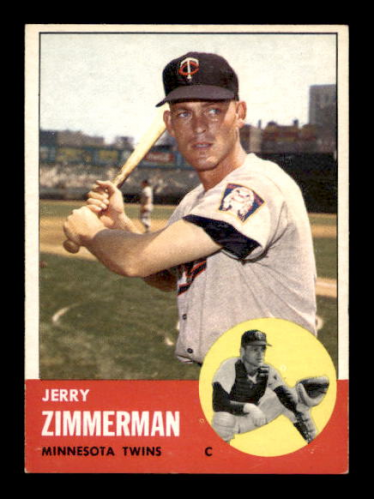 1963 Topps #186 Jerry Zimmerman