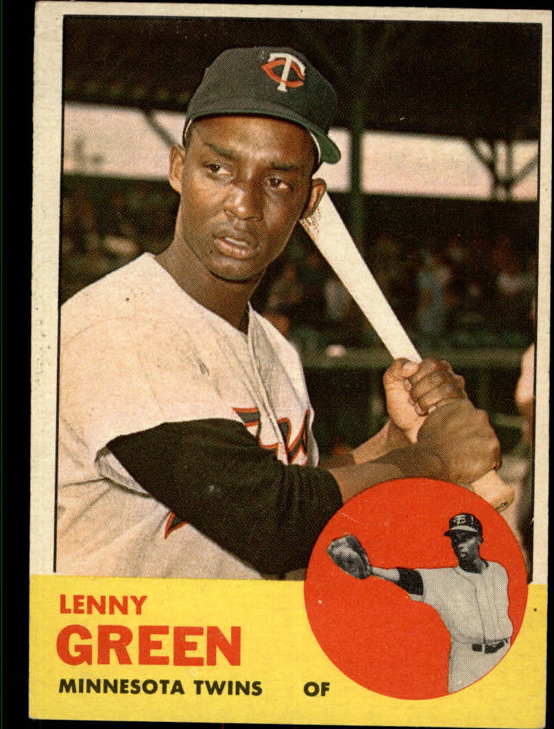 1963 Topps #198 Lenny Green