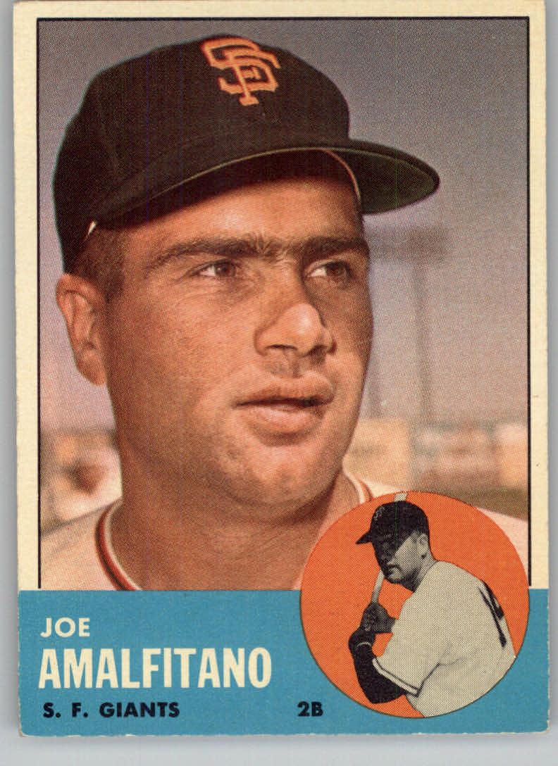 1963 Topps #199 Joe Amalfitano