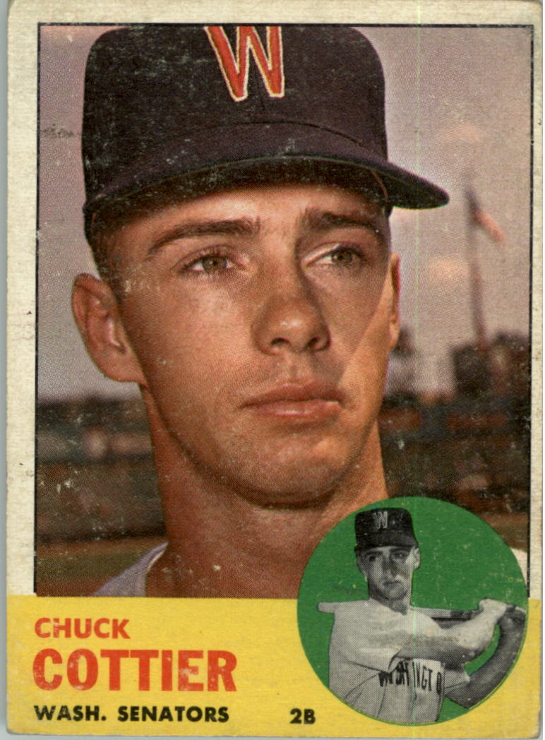 1963 Topps #219 Chuck Cottier