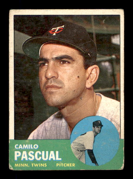 1963 Topps #220 Camilo Pascual