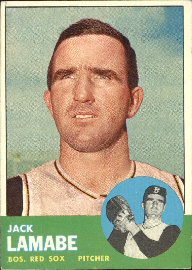 1963 Topps 251 Jack Lamabe EX Burbank Sportscards Beckett