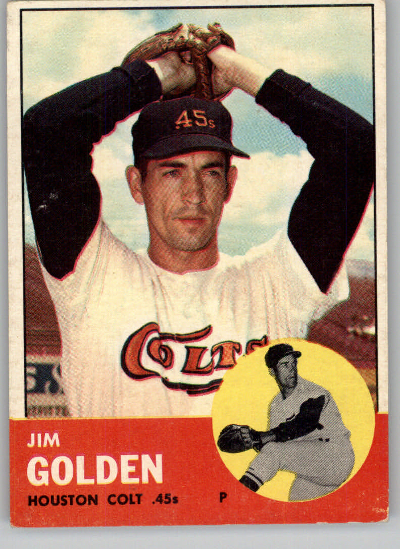 1963 Topps #297 Jim Golden