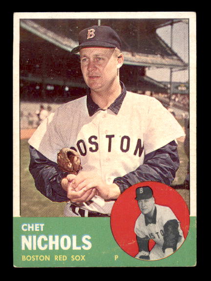 1963 Topps #307 Chet Nichols