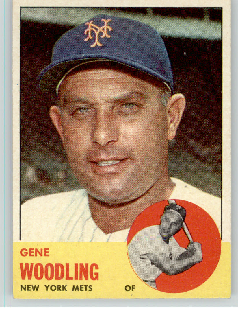 1963 Topps #342 Gene Woodling