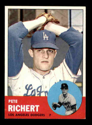 1963 Topps #383 Pete Richert