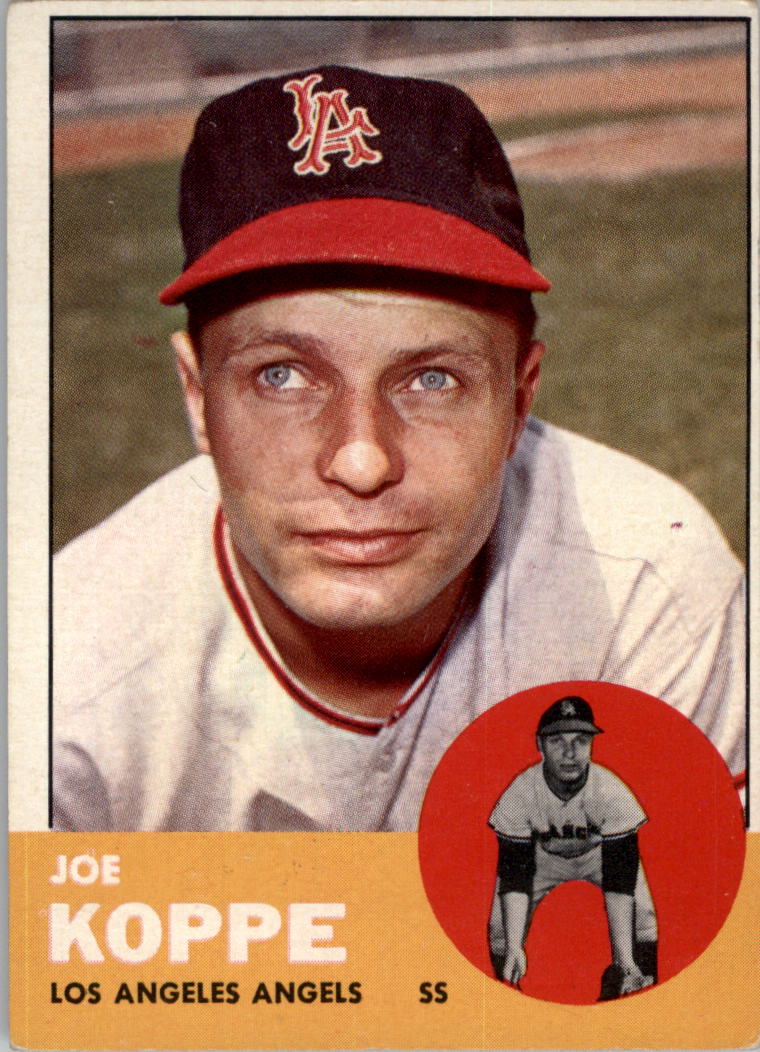1963 Topps #396 Joe Koppe