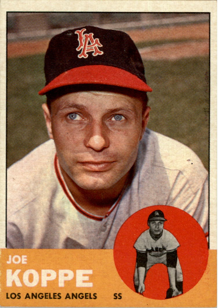 1963 Topps #396 Joe Koppe