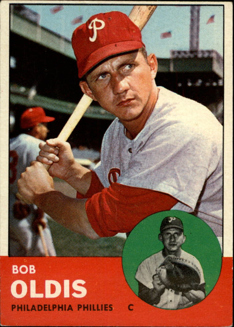1963 Topps #404 Bob Oldis