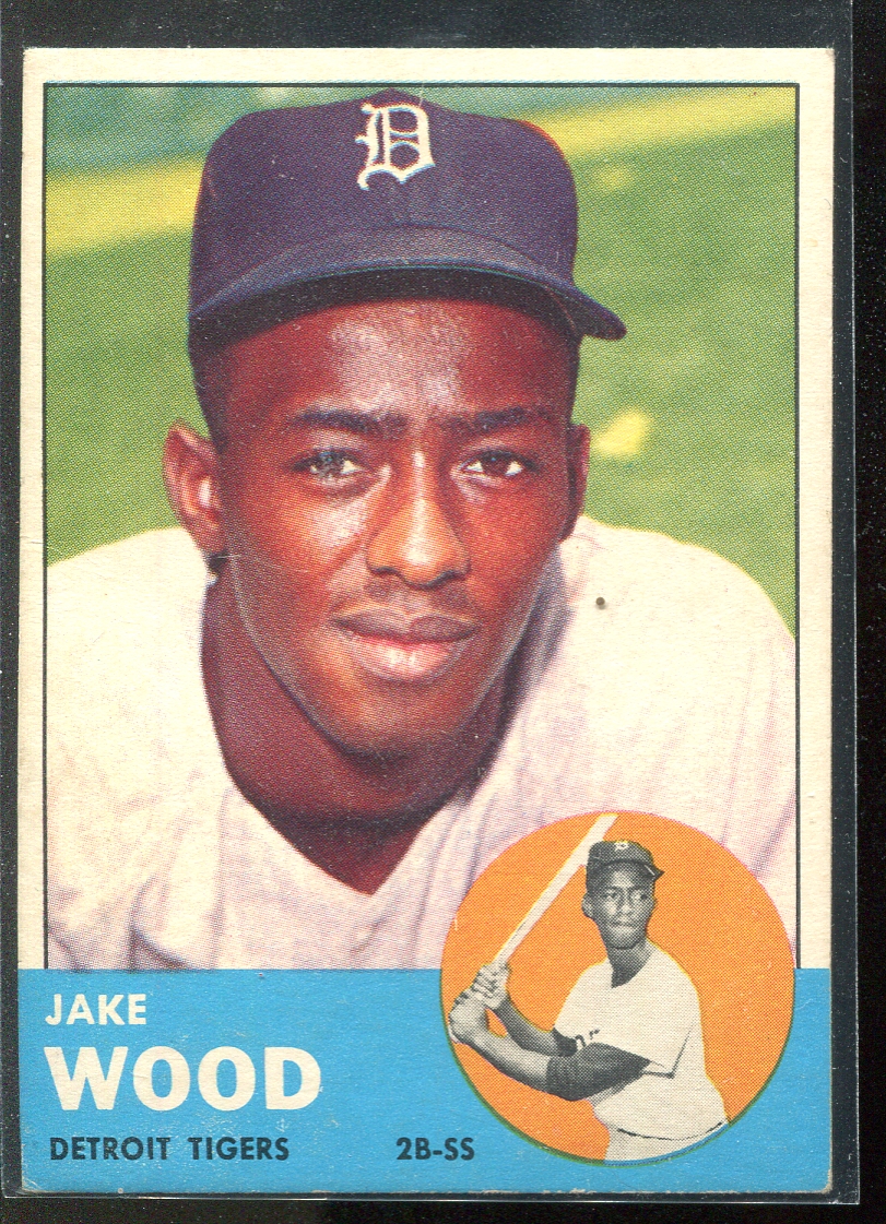 1963 Topps #453 Jake Wood