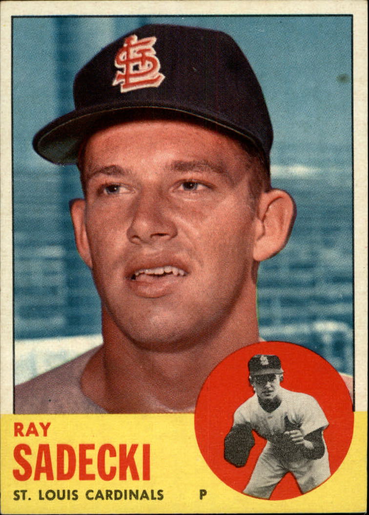 1963 Topps #486 Ray Sadecki