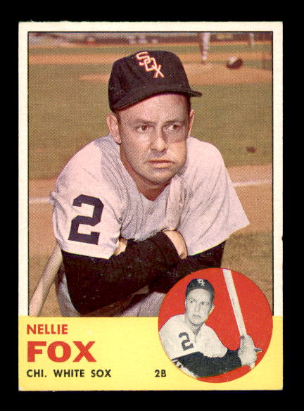 1963 Topps #525 Nellie Fox