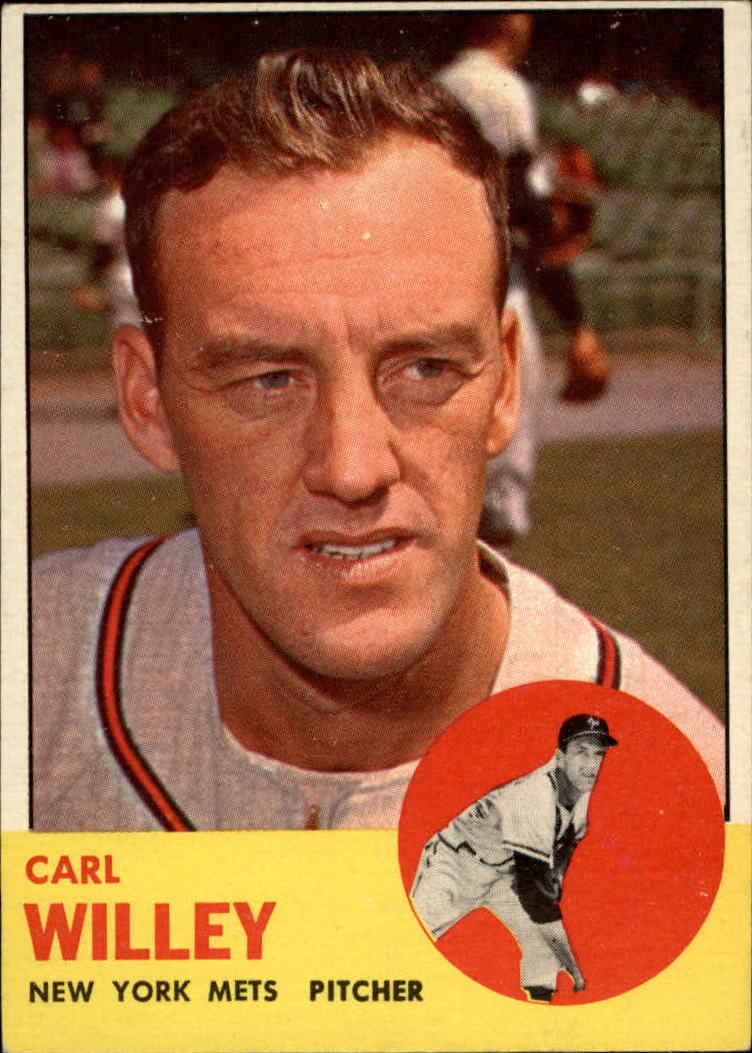 1963 Topps #528 Carl Willey
