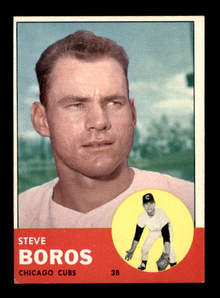 1963 Topps #532 Steve Boros