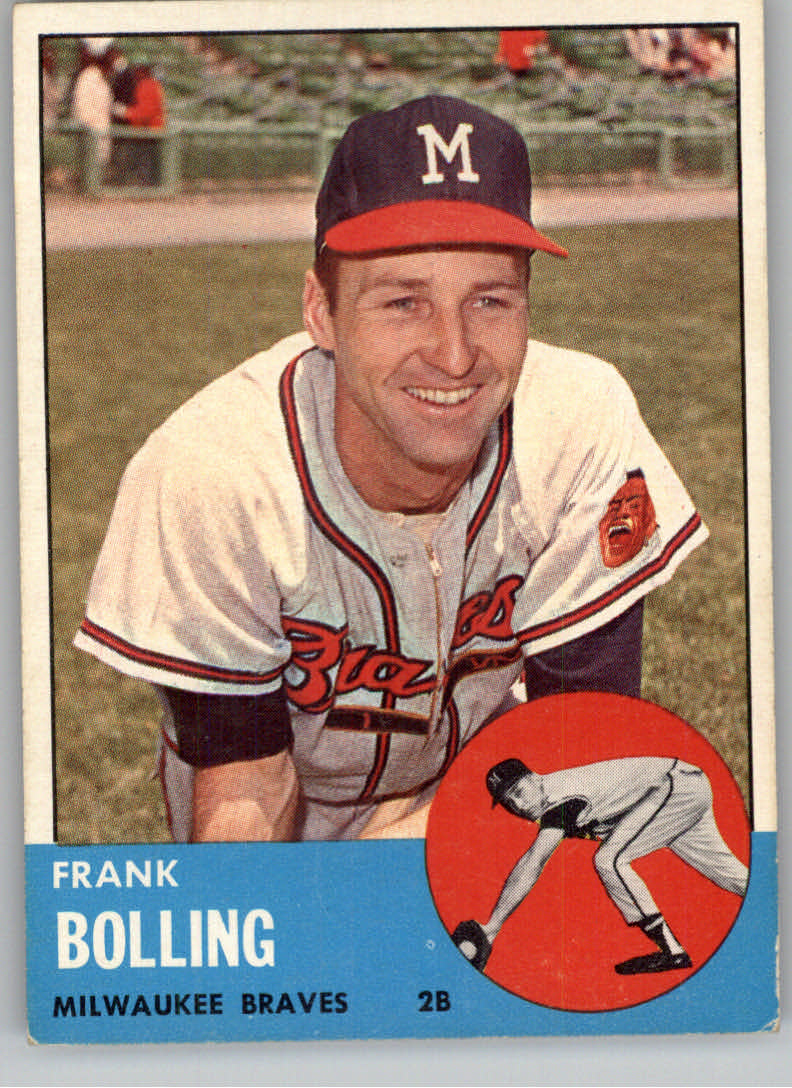 1963 Topps #570 Frank Bolling
