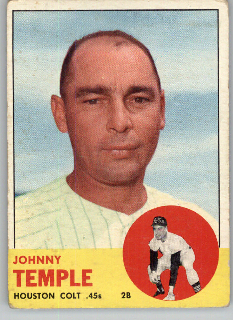 1963 Topps #576 Johnny Temple