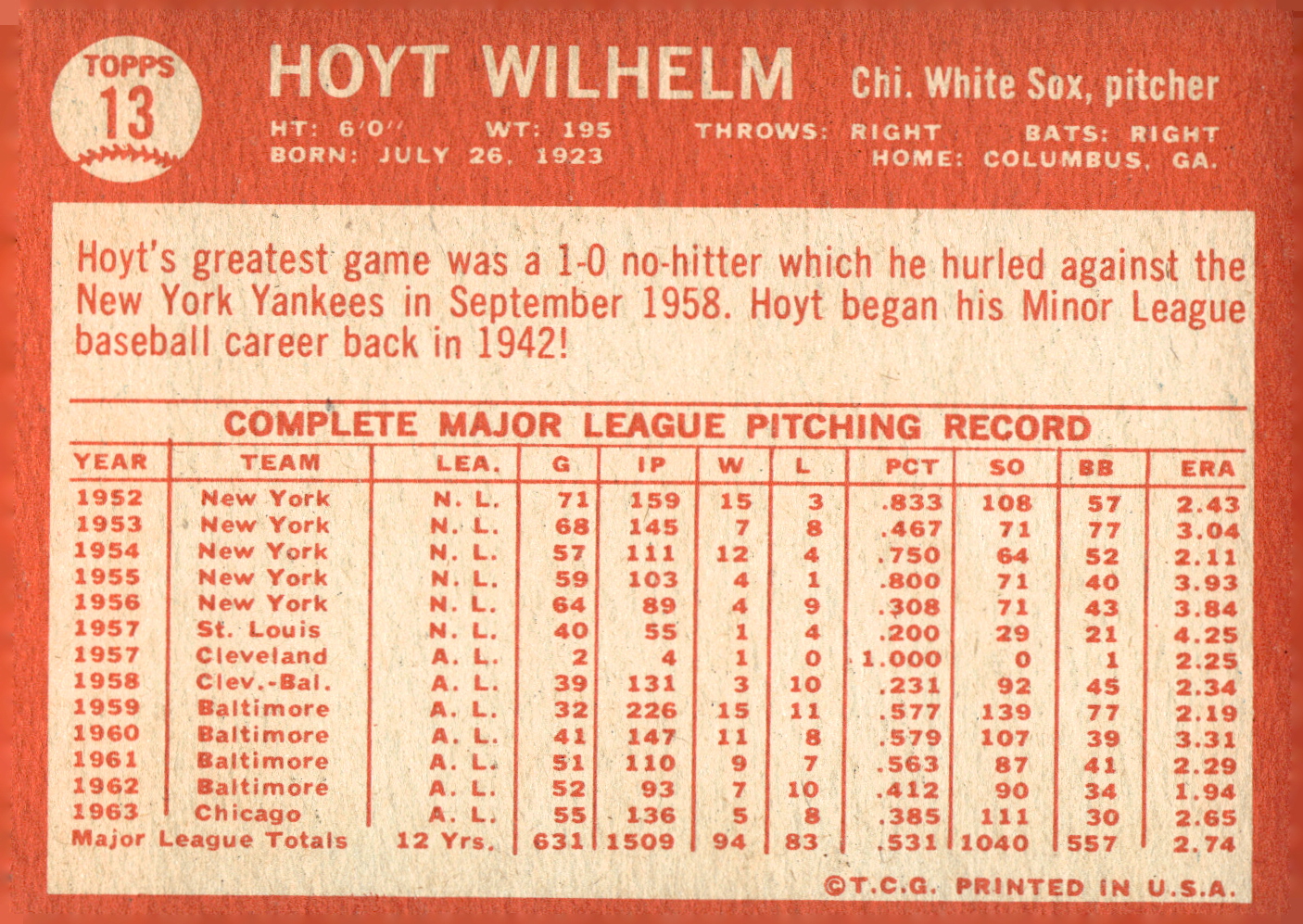 1964 Topps Baseball verschiedene Singles zur Auswahl #1-107 - Bild 29 von 497