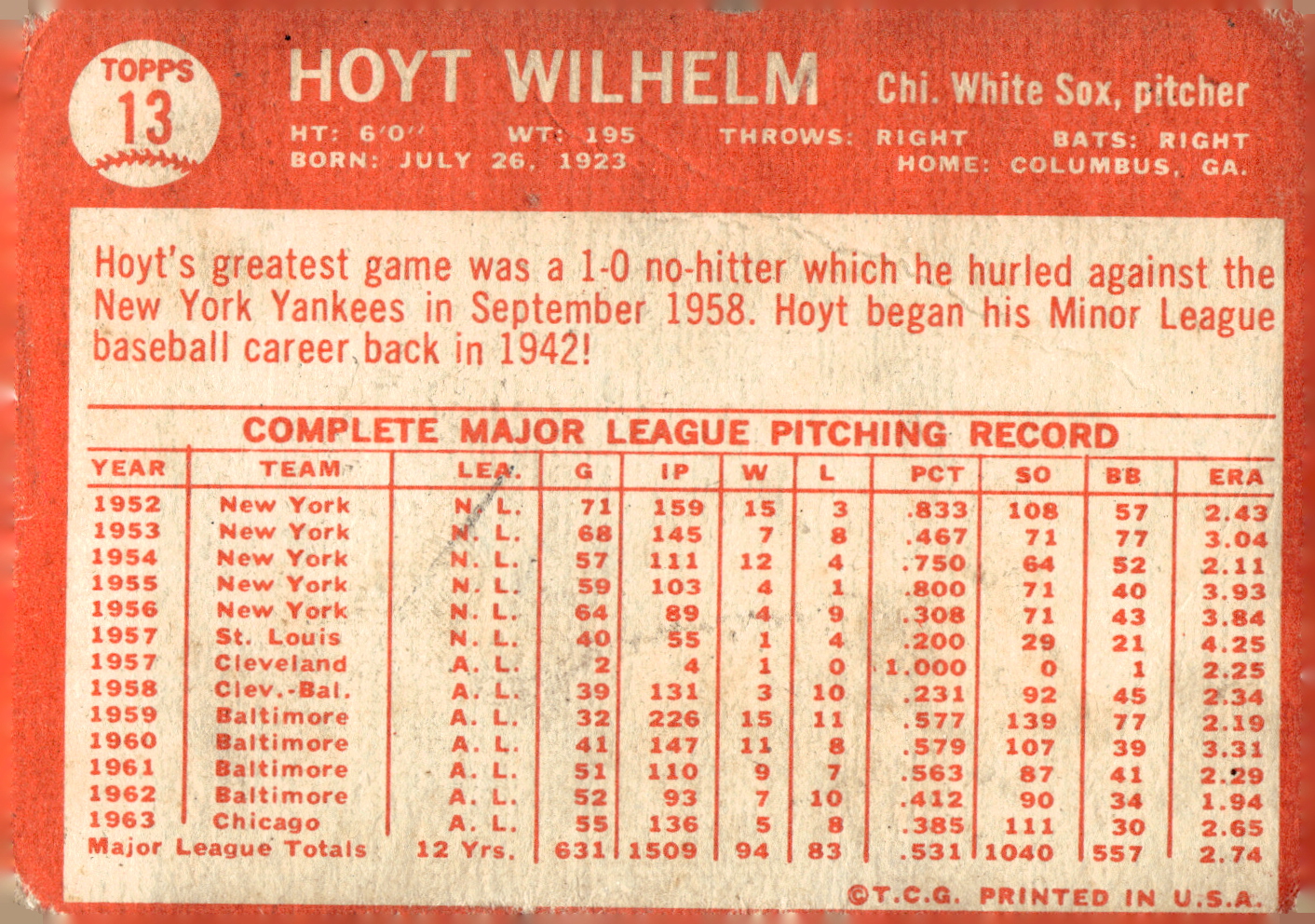 1964 Topps Baseball verschiedene Singles zur Auswahl #1-107 - Bild 31 von 497