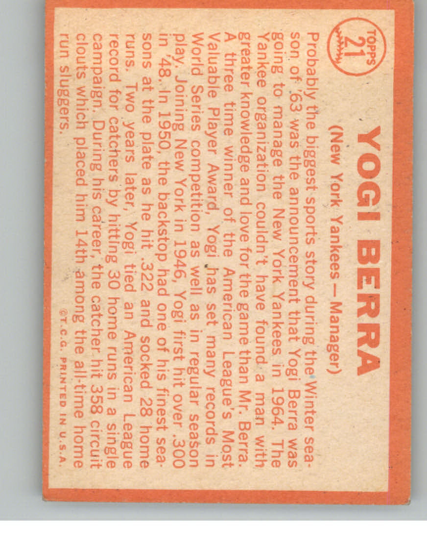 1964 Topps Baseball verschiedene Singles zur Auswahl #1-107 - Bild 75 von 497