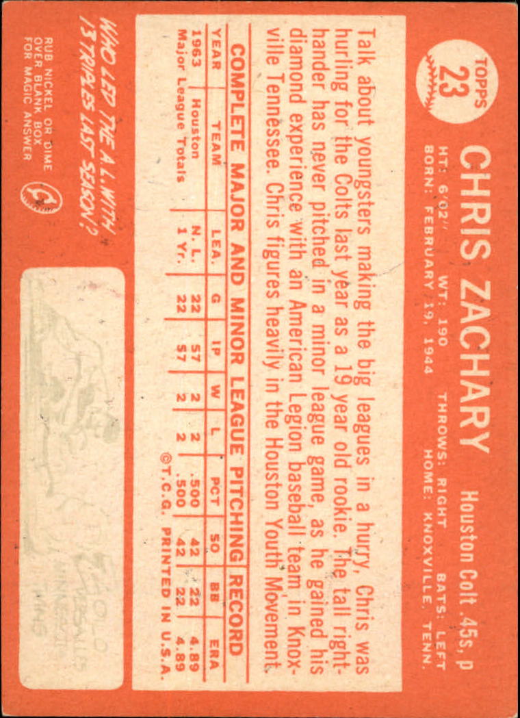 1964 Topps Baseball verschiedene Singles zur Auswahl #1-107 - Bild 89 von 497