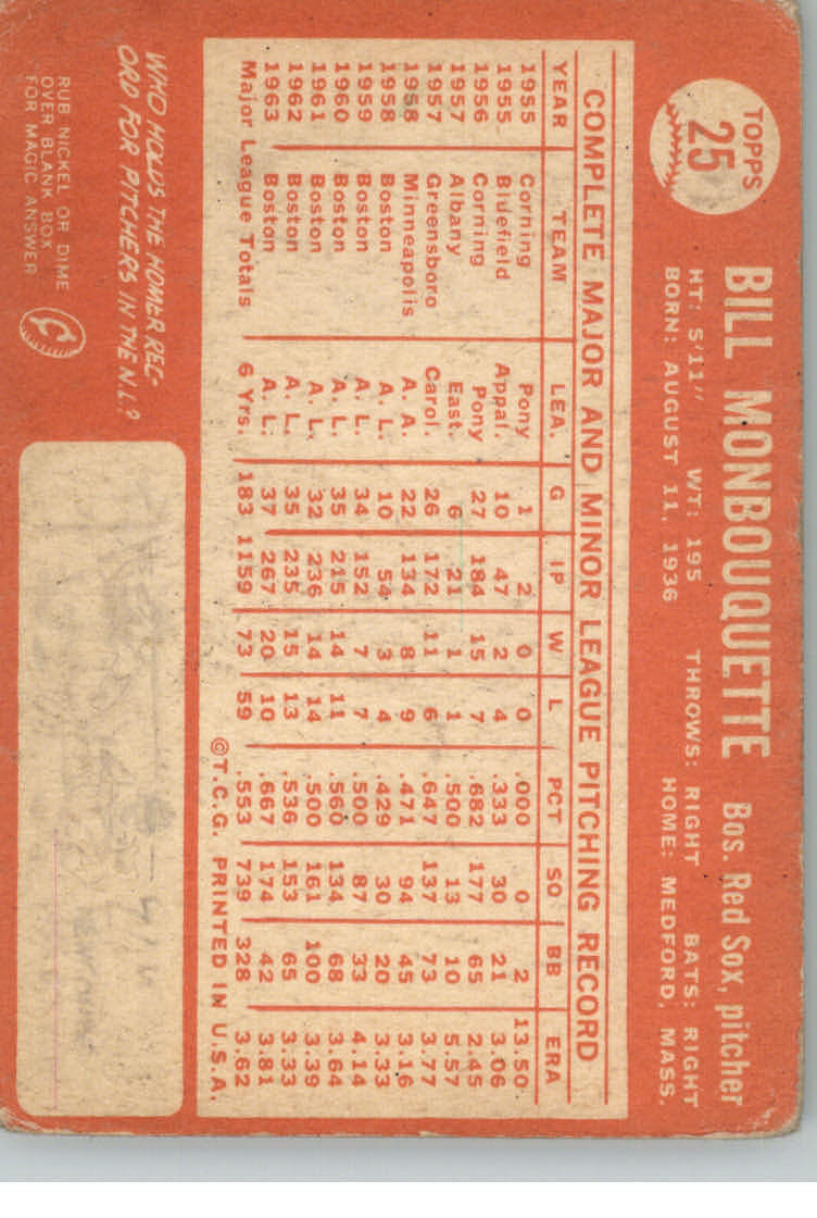 1964 Topps Baseball verschiedene Singles zur Auswahl #1-107 - Bild 101 von 497