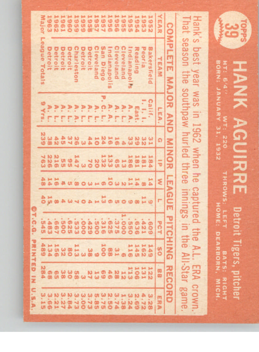 1964 Topps Baseball verschiedene Singles zur Auswahl #1-107 - Bild 163 von 497