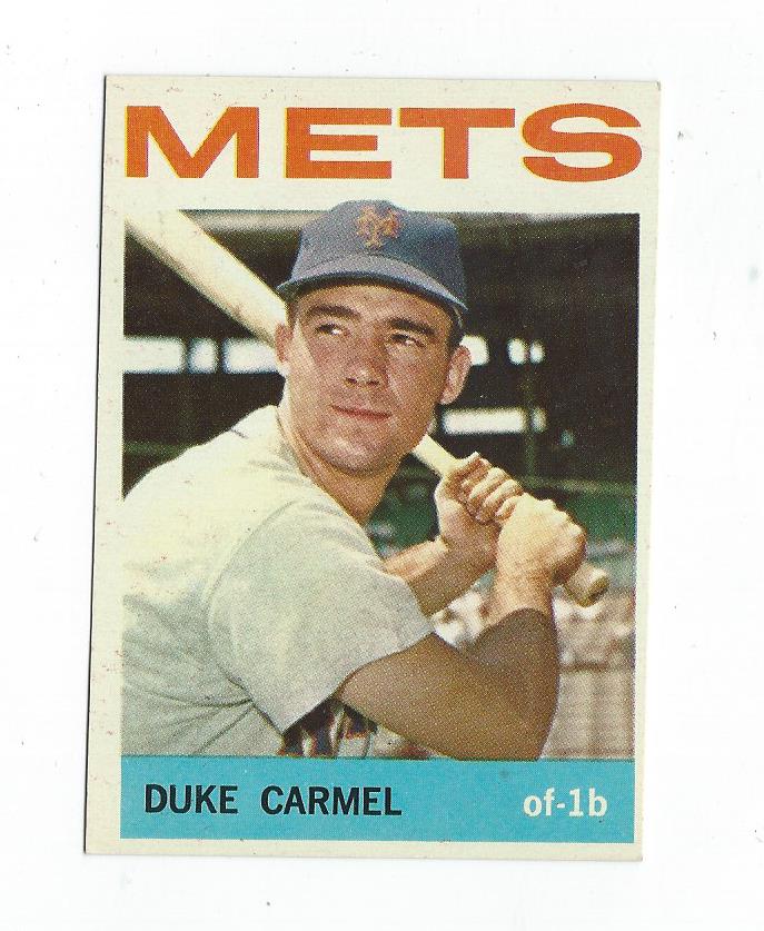 1964 Topps #44 Duke Carmel