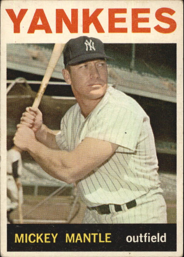 1964 Topps #50 Mickey Mantle
