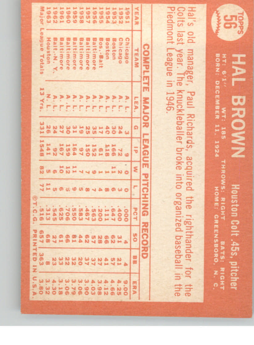 1964 Topps Baseball verschiedene Singles zur Auswahl #1-107 - Bild 235 von 497
